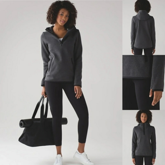 lululemon athletica Sweaters - Lululemon Its Fleecing Cold Pullover Sweater Size 4